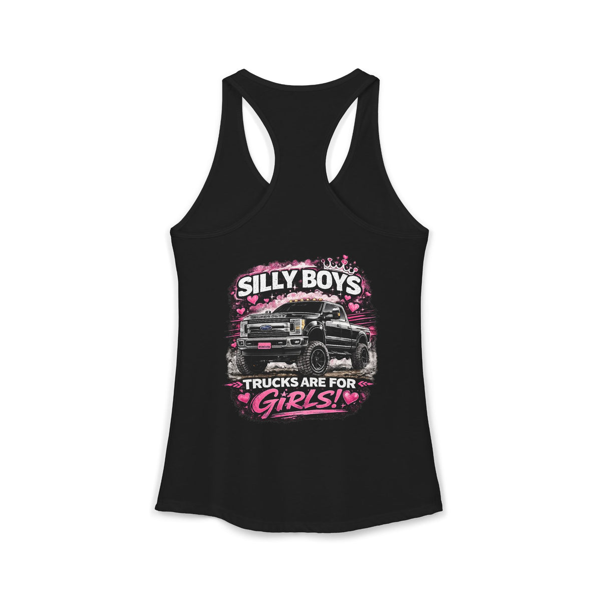 Women's Silly Boys Racerback Tank